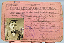 ANCIEN PERMIS DE CONDUIRE LES