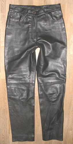 Pantalon cuir pour femme - cuir, en