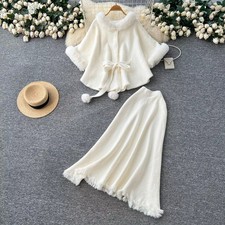 Ensemble D'Hiver Ivoire En