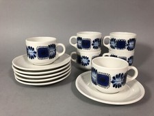 6 tasses à café Vintage