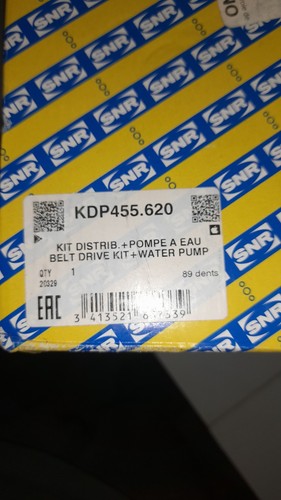 Pompe eau kit de courroie - +,