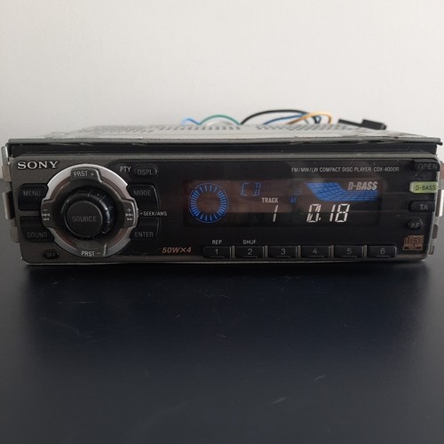 Autoradio sony cdx 4000r - autoradio, cdx-4000r