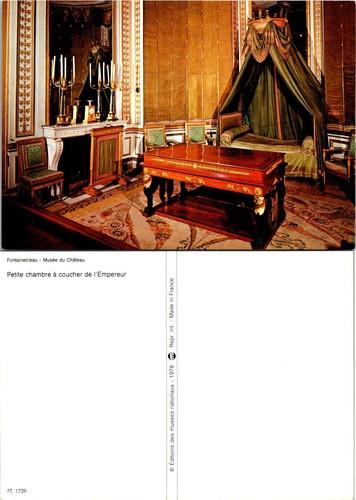 Fontainebleau postcard petite - fontainebleau,