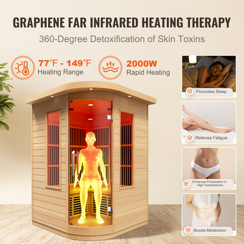 Sauna infrarouge lointain - sauna,