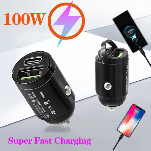 Chargeur voiture 100w - 100w, 66w