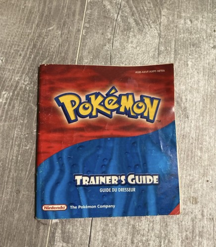 Notice pokemon version rubis - notice,