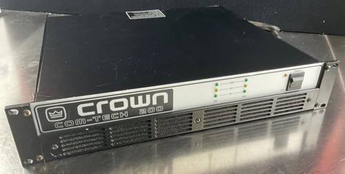 Crown com tech 200 - crown, stereo