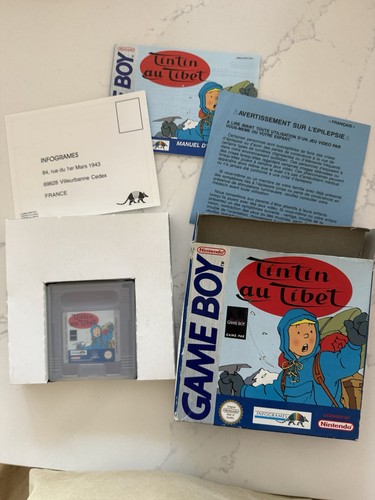 Jeu tintin tibet nintendo - jeu,