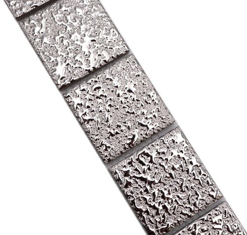 Mosaïque bordure argent - bordure,