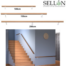 Bois Chêne Wandhandlauf Carré 40x40 Holzhandlauf Balustrade Tuyau Escaliers