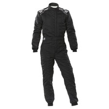 Combinaison de rallye de course OMP Racing SPORT (approuvée FIA) noire - tail...