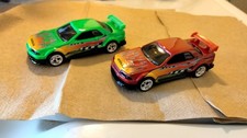 Hot Wheels Super Street NISSAN SKYLINE  *Maroon/*Neon Green 100% HW's  RR  VHTF!
