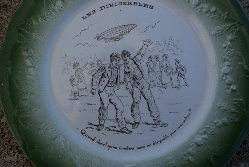 Ancienne assiette parlante - ancienne,