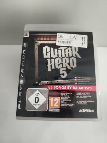 Jeu ps3 guitar hero - jeu,