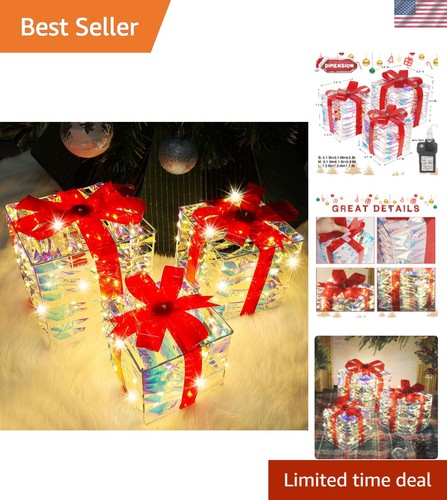 Set christmas lighted - 3,