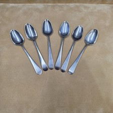 6 Petite Cuillères En Argent