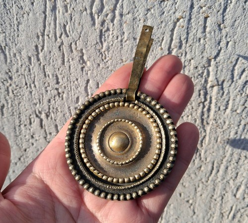Old pendant handle bronze - old,