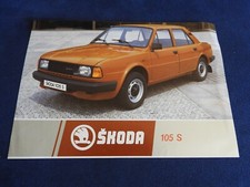 catalogue feuillet skoda 105 S