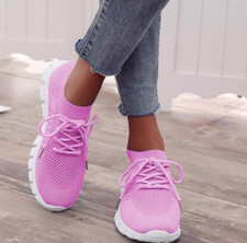 sneakers chaussure basket femme tissu noir parme bleu jaune noir légère rose