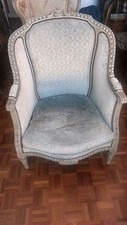 Fauteuil Louis XVI à oreilles