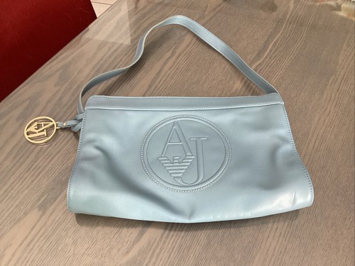 Sac pochette armani jeans bleu - pochette,