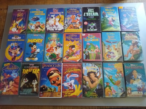 Lot vhs disney et autres - disney,