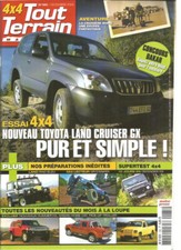TOUT TERRAIN MAGAZINE N°185 LAND CRUISER GX / HUMMER H3 / NISSAN HOBIE CAT