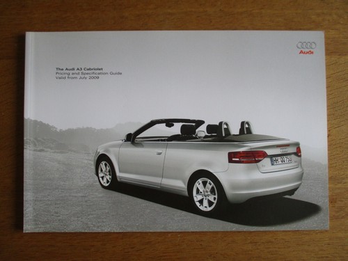 Audi cabriolet sales - a3,
