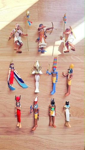 Figurine plastoy égyptien - figurine,