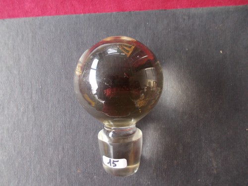 Gros bouchon carafe - gros, ancien