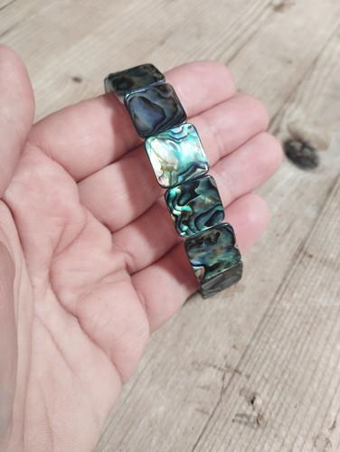 Bracelet nacre abalone - bracelet,