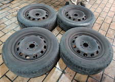 Ford C-Max DM Lot Roues D'Été Jantes Acier 195/65R15 91H DOT3416 4-5mm