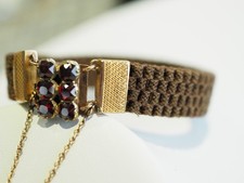BRACELET ANCIEN CHEVEUX OR