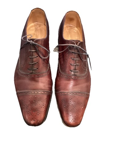 Superbe derbies cuir bordeaux - superbe,