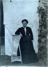 PLAQUE PHOTO VERRE 18 x 13 CM