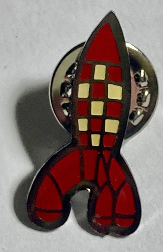 Pins tintin fusée on a - tintin, /