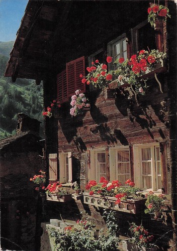 Suisse chalet val d - chalet,