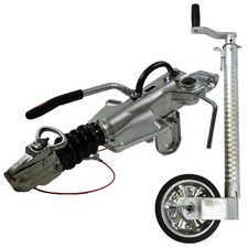 Attelage d'attelage freiné