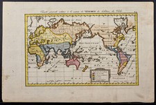 1810 - Carte du monde des