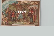 Chromo CHOCOLATE ABBAYE d'IGNY - ST-LOUIS oak of VINCENNES