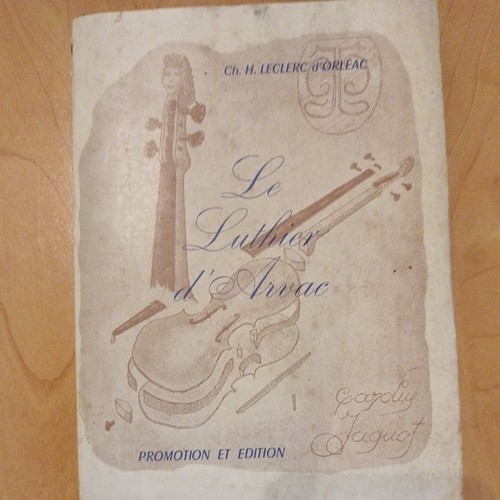 Luthier arvac ch h - le,
