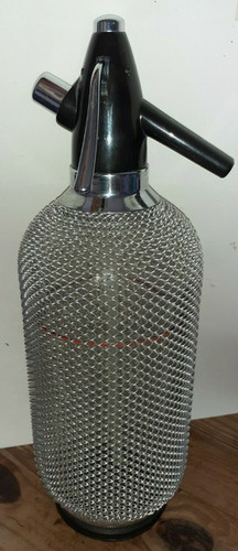 Grand syphon grillagé - grand, +