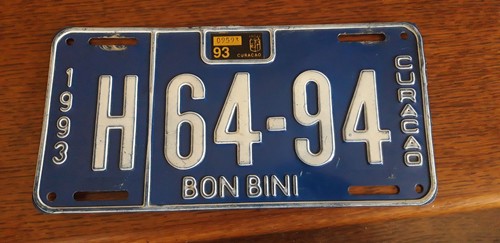 Plaque immatriculation