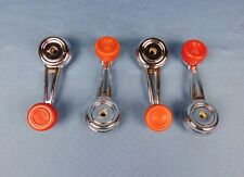 1971 Mercury Cyclone Window Handle Crank Vermillion VERY NISE USED set of four