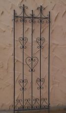 Grille à vrilles en métal fer treillis clôture à vrilles Savone rose grimpant...