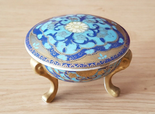 Magnifique boite porcelaine - en,
