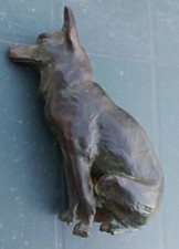 ANCIEN BRONZE ANIMALIER CHIEN