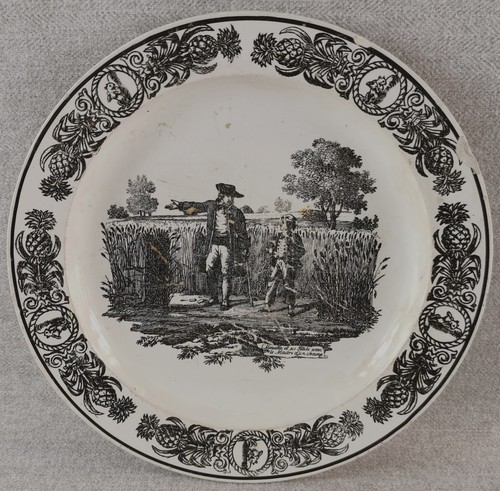 Assiette faïence fine - faÏence, de