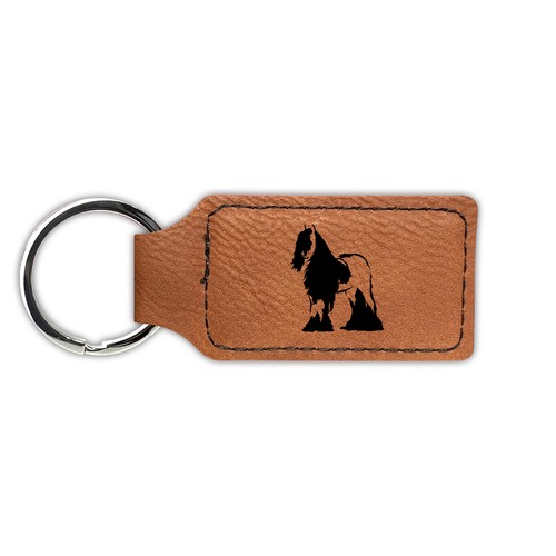 Gypsy horse keychain - gypsy,
