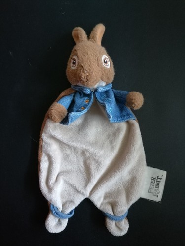 Doudou plat lapin - peter, rabbit